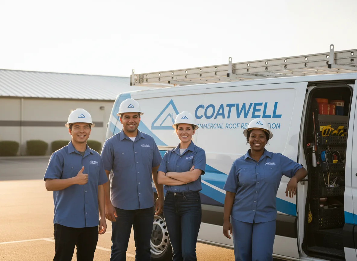 Commercial roof coating company in Peoria Heights, IL